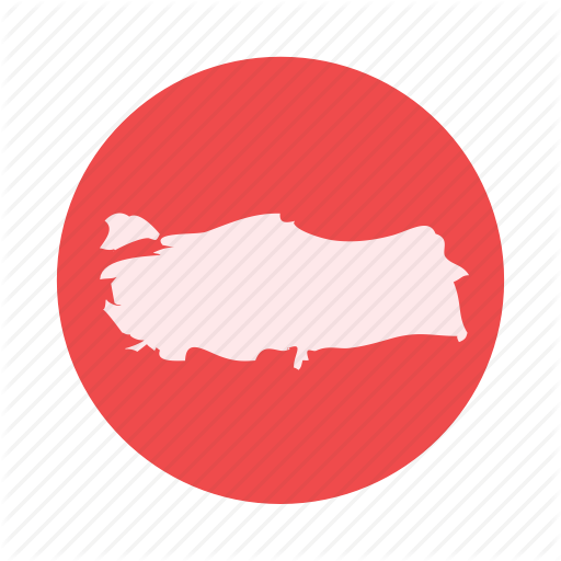 Country, Europe, Map, Turkey Icon