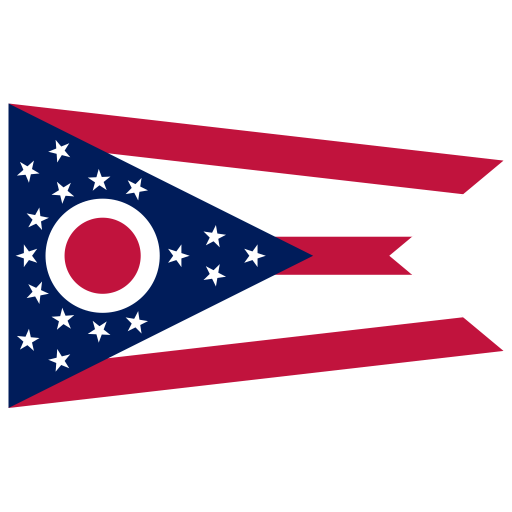 Us Oh Ohio Flag Icon