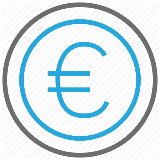 Credit, Currency, Debit, Euro, Money, Profit, Turnover Icon