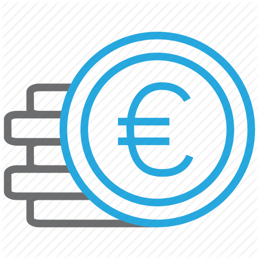 Credit, Currency, Debit, Euro, Money, Profit, Turnover Icon