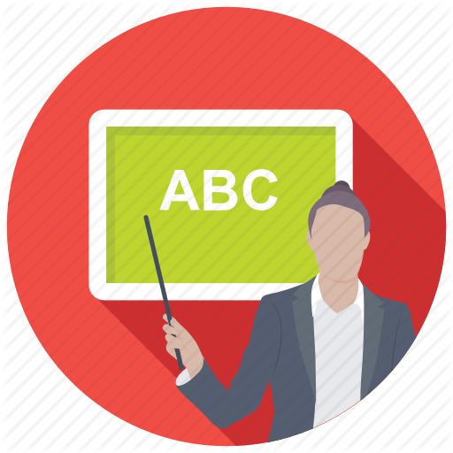 Instructor, Lecturer, Professor, Teacher, Tutor Icon