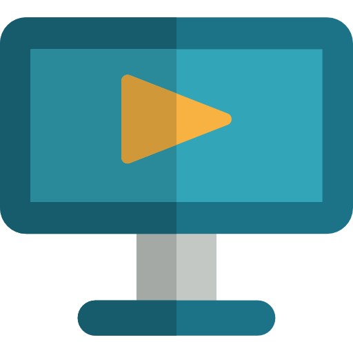 Play Video, Tv, Television Icon