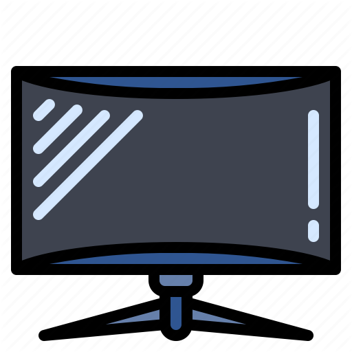 Appliances, Monitor, Screen, Tv Icon