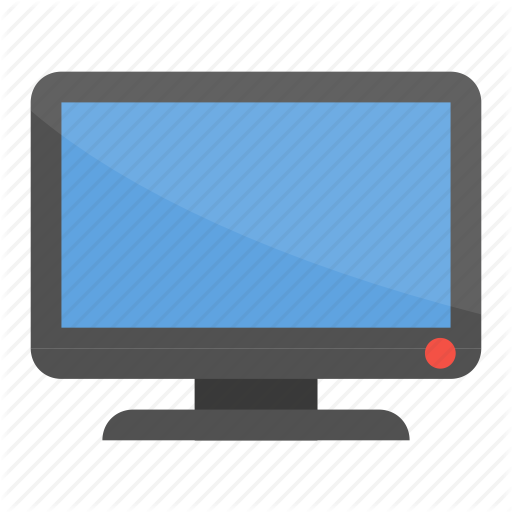 Display, Lcd, Monitor, Screen, Television, Tv Icon