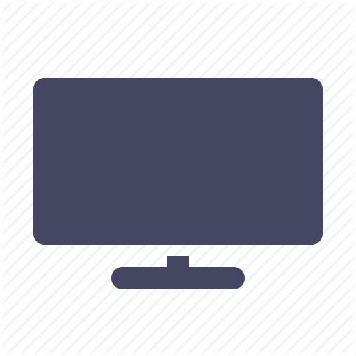 Flat Screen, Lcd, Screen, Television, Tv Icon