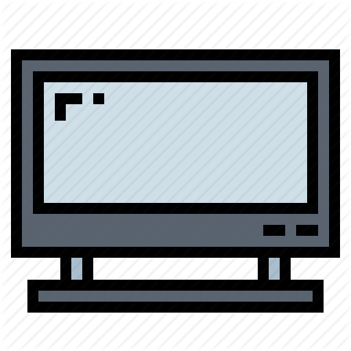 Monitor, Screen, Television, Tv Icon