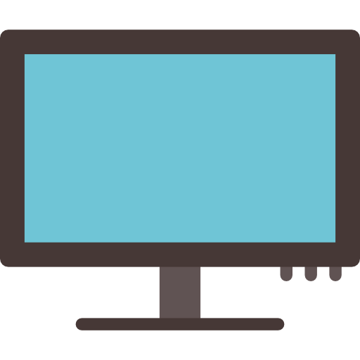 Tv Monitor, Tv Screen, Computer Monitor, Television, Technology Icon