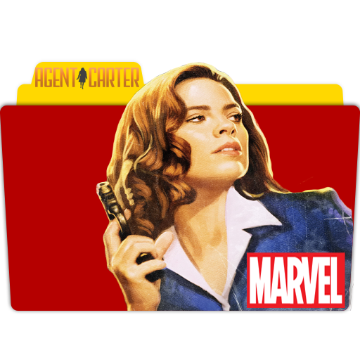 Marvels Agent Carter Folder Icon Movie, Tv Show, Anime, Game