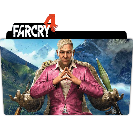Far Cry Folder Icon Movie, Tv Show, Anime, Game Folder Icon