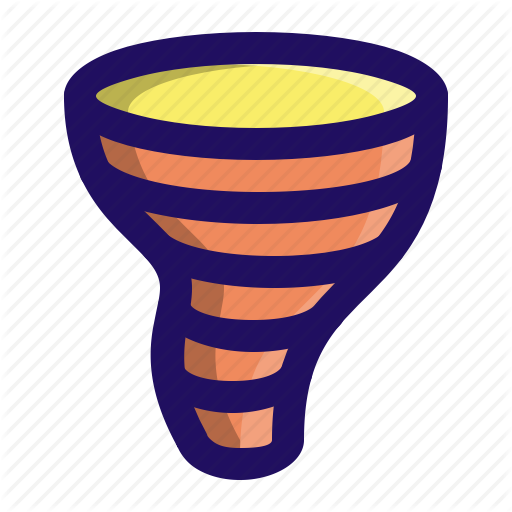 Disaster, Hurricane, Tornado, Twister, Weather, Wind Icon
