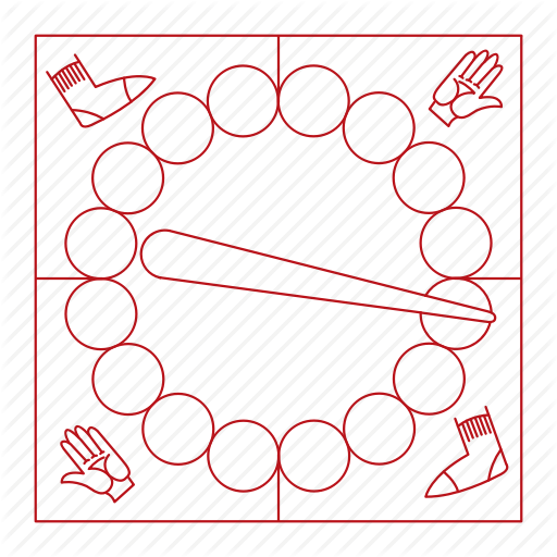 Feet, Game, Hand, Play, Spinner, Twister Icon