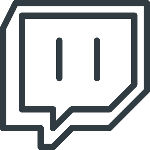 Logo, Media, Social, Twitch Icon
