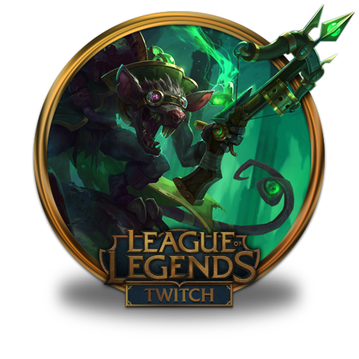 Twitch Icon League Of Legends Gold Border Iconset