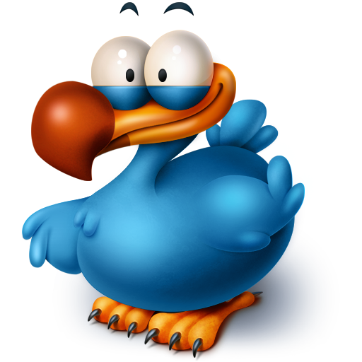 The Extinct Flightless Twitter Bird Icon Titto The Dodo Iconset