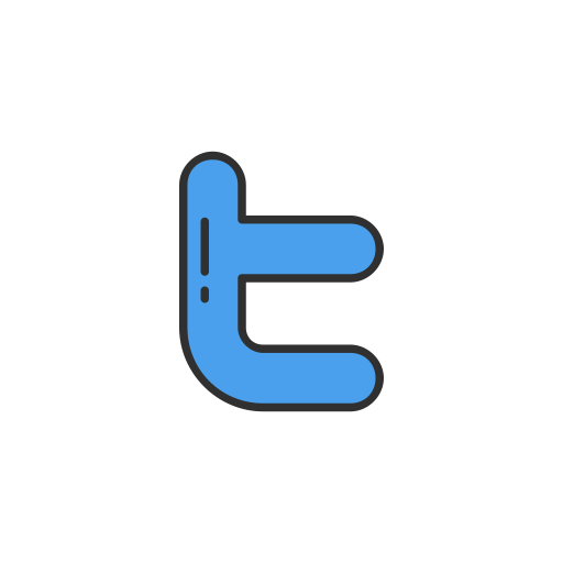 Twitter Logo, Twitter, Social Media, Twitter Button Icon