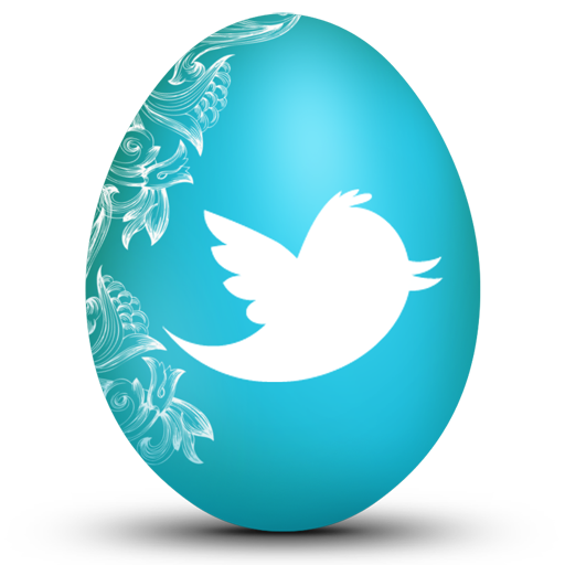 Twitter White Icon Egg Social Iconset Land Of Web