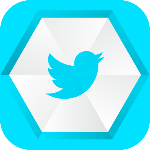 Twitter Icon Noir Social Media Iconset Uiconstock