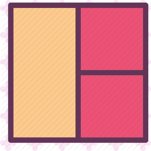 Grid, Layout, Twocolumn Icon