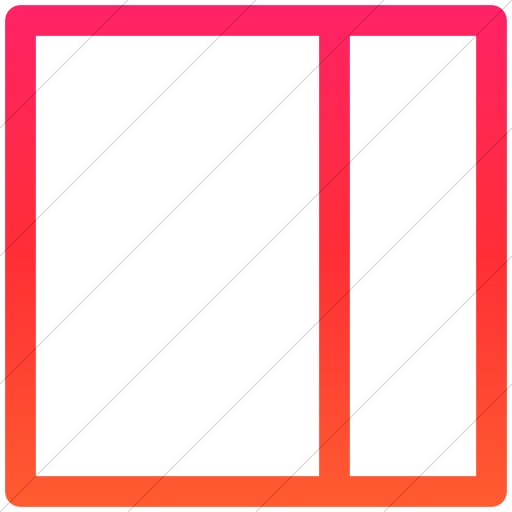 Simple Ios Orange Gradient Layouts Outline Twothird