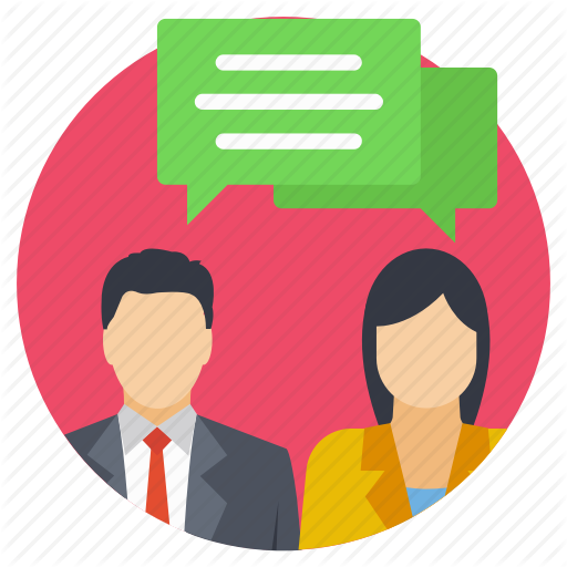 Communication, Conversation, Dialogue Between Two People