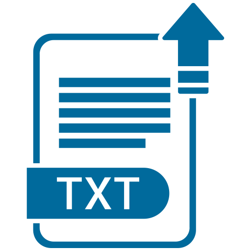 Paper, File, Txt, Format, Extension Icon