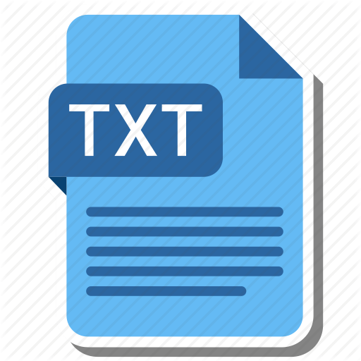 Document, Extension, Folder, Paper, Txt Icon