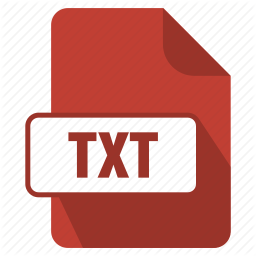 Extension, File, Filedata, Format, Txt Icon