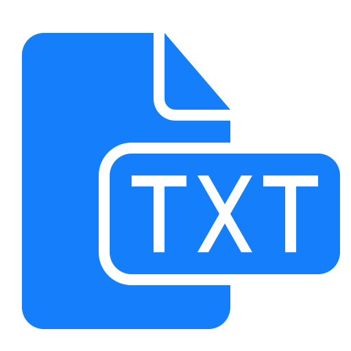 , Document, Txt Icon