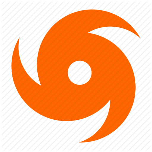 Storm, Top, Typhoon, View, Weather Icon