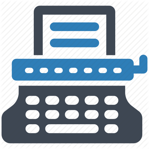 Machine, Typewriter, Typing Icon