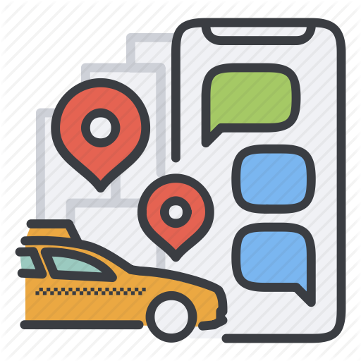 Auto, Car, Order, Taxi, Trip, Uber Icon