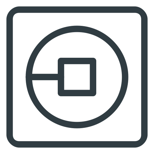 Uber Icon Logo Image