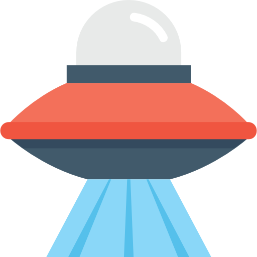 Ufo Icon Science And Technology Vectors Market