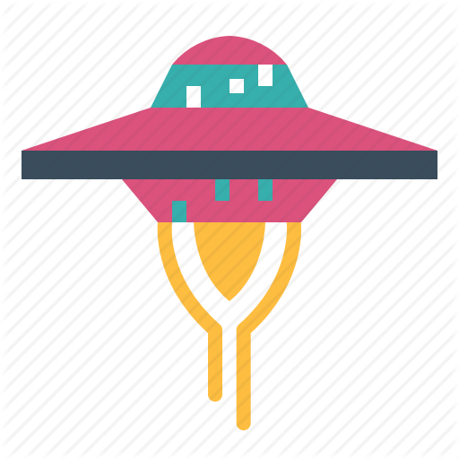 Alien, Fi, Outer, Sci, Space, Ufo Icon