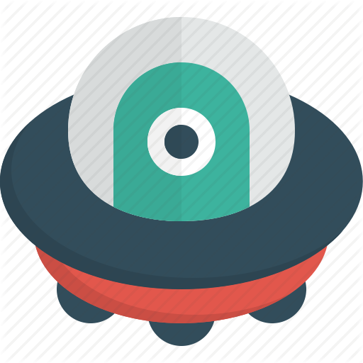 Alien, Spaceship, Ufo Icon