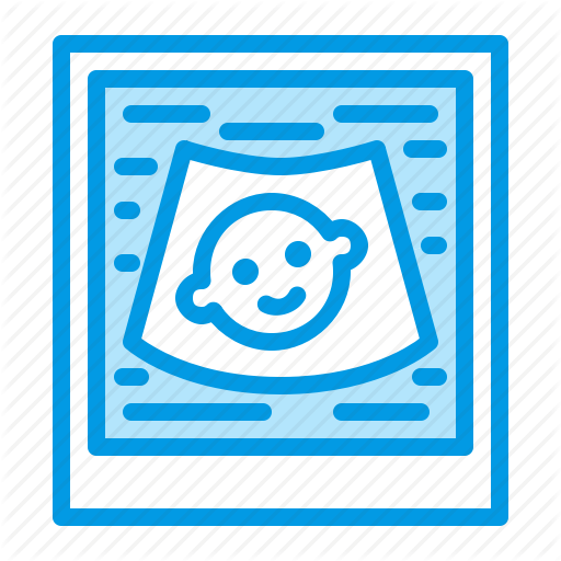 Baby, Gynecology, Pregnancy, Scan, Ultrasound Icon