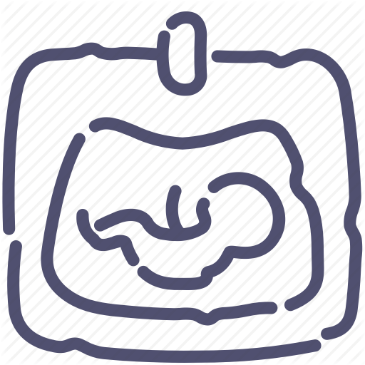 Baby, Medical, Ultrasound Icon