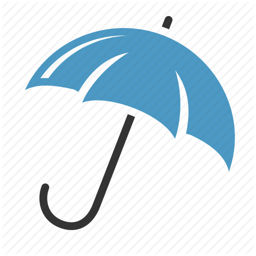 Keep Dry, Protection, Rain, Umbrella Icon