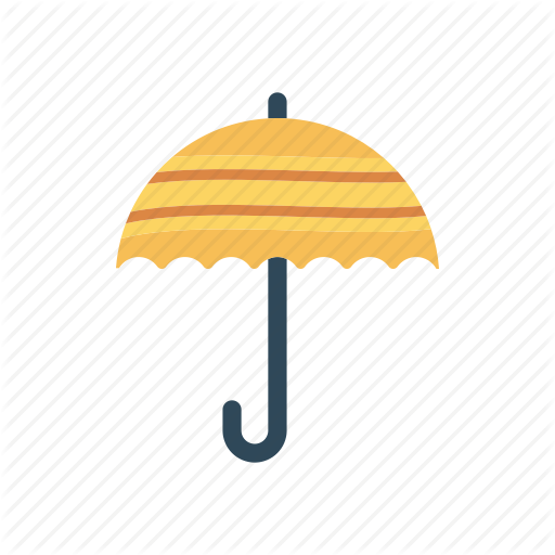 Protection, Safety, Secure, Umbrella Icon