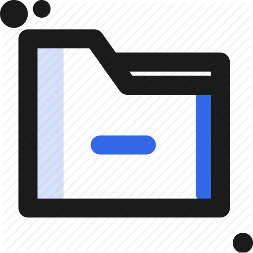 , Folder, Organize, Save, Uncheck Icon