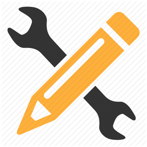 Develop, Pencil, Settings, Under Construction Icon