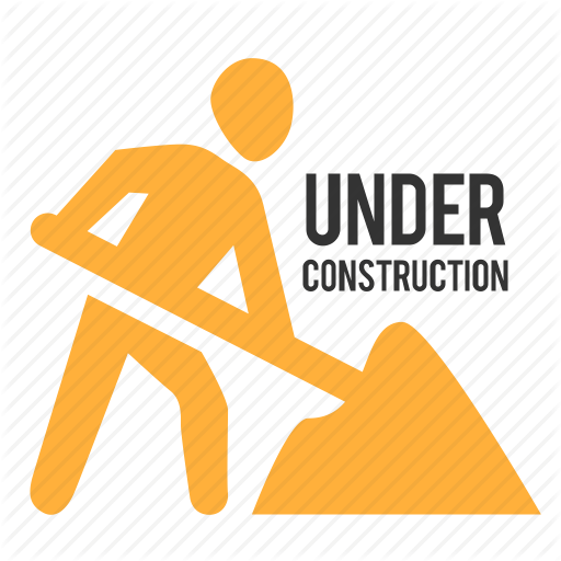 Dig, Sign, Under Construction, Worker Icon