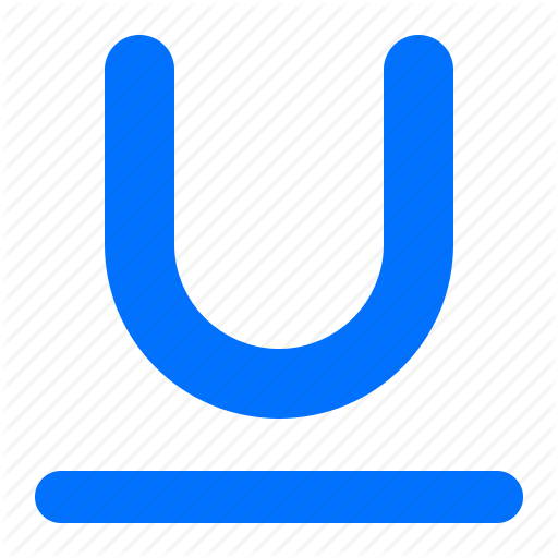 Options, Settings, Text, Underline Icon