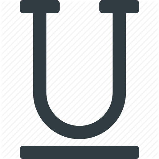 Text, Type, Underline Icon