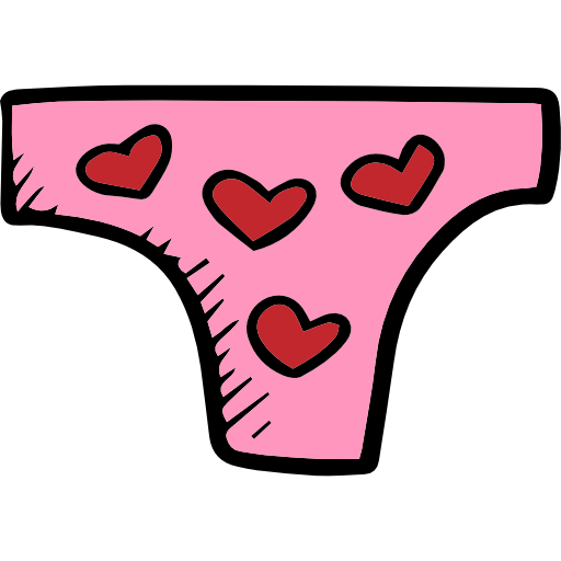 Panties, Fashion, Underwear, Hearts, Lingerie, Valentines Day