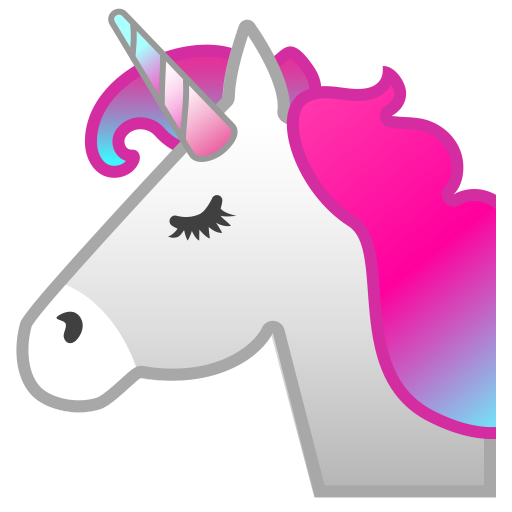 Unicorn Face Icon Noto Emoji Animals Nature Iconset Google