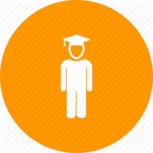 Education, Graduation, School, Standing, Student, Uniform Icon