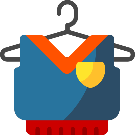 School, Clothes, Clothing, Fashion, Uniform Icon