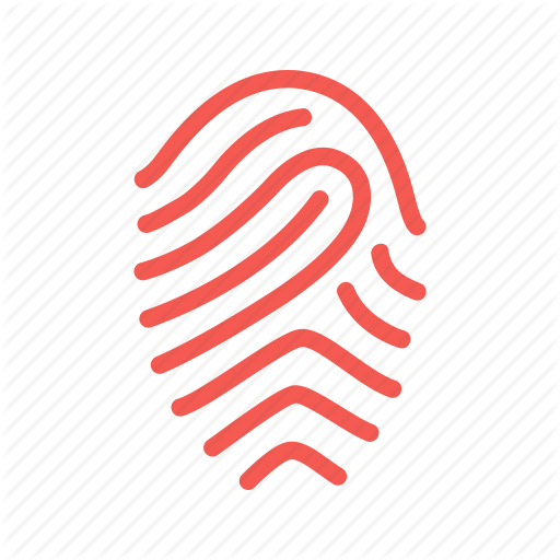 Finger, Fingerprint, Print, Thumb, Thumbprint, Unique Icon