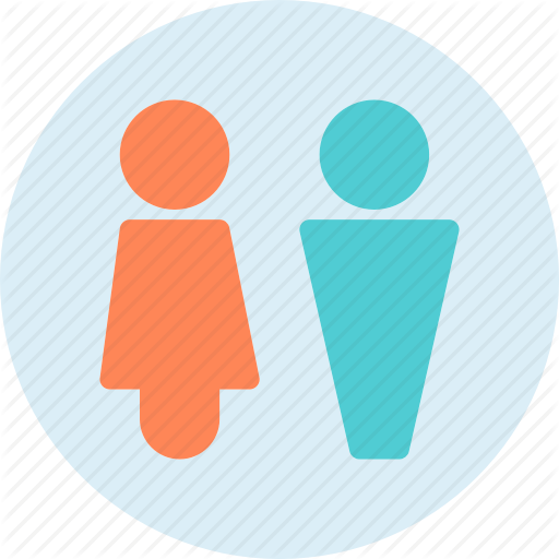 Bath, Common, Public, Restroom, Toilet, Unisex Icon